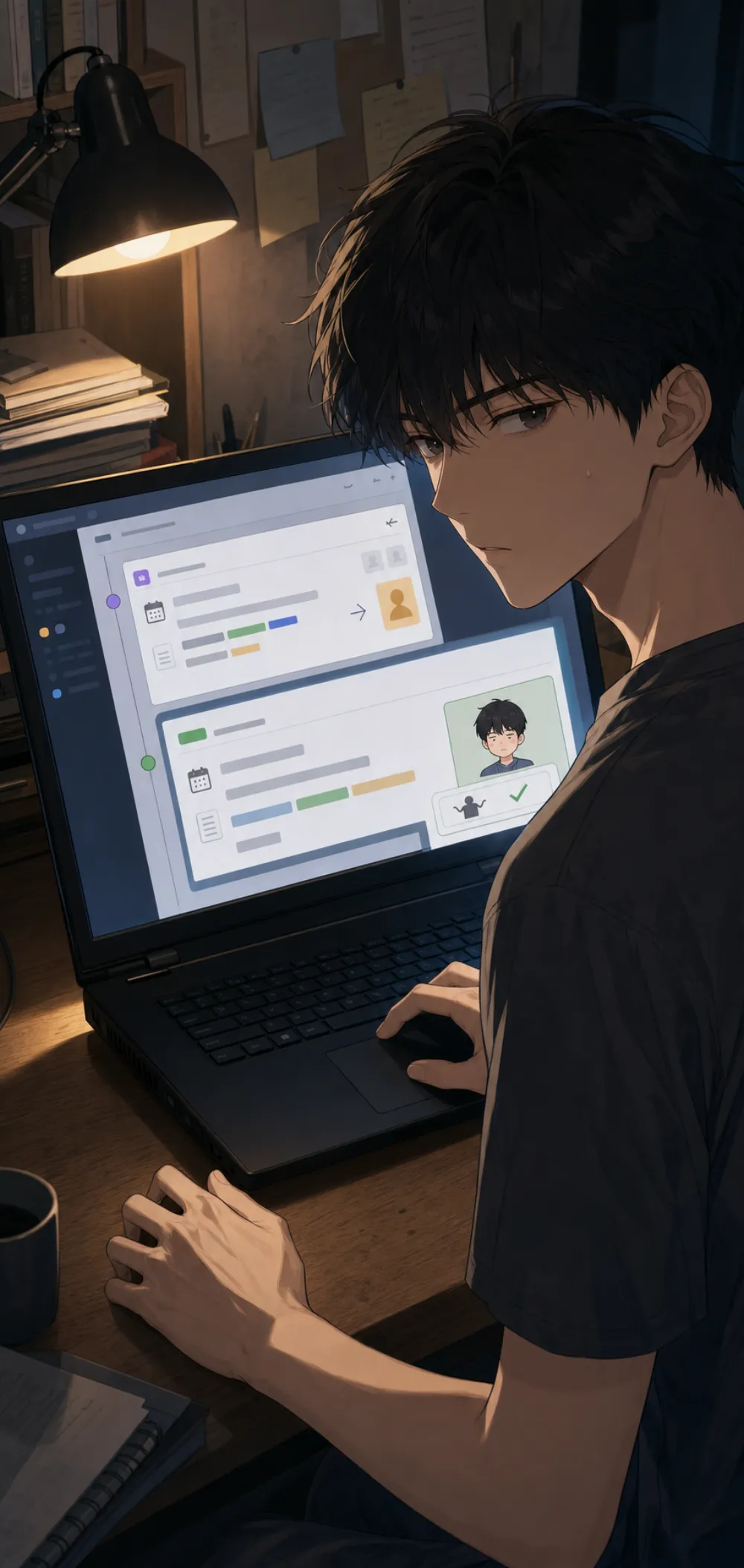 「4月5日，谭工你自己的提交。reviewer也没有？」