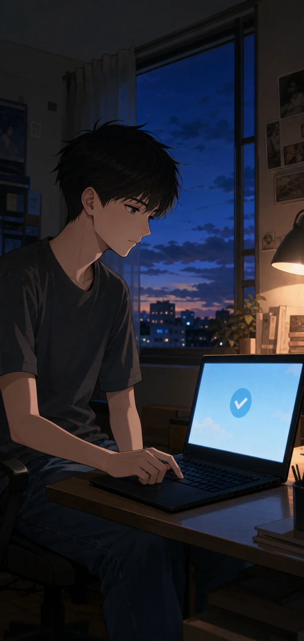 「谢文生隔了很久才回：明白了，我去备案。」